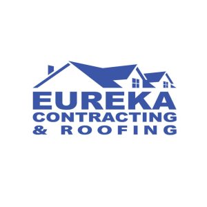 eureka contracting an roofing logo
